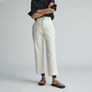 NWT Everlane Organic Straight-Leg Pant